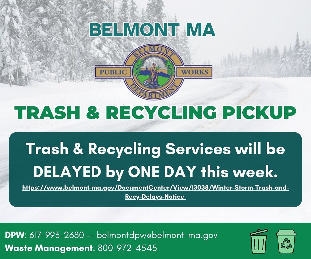 January 2026 Trash and Recycling Delay Announcement