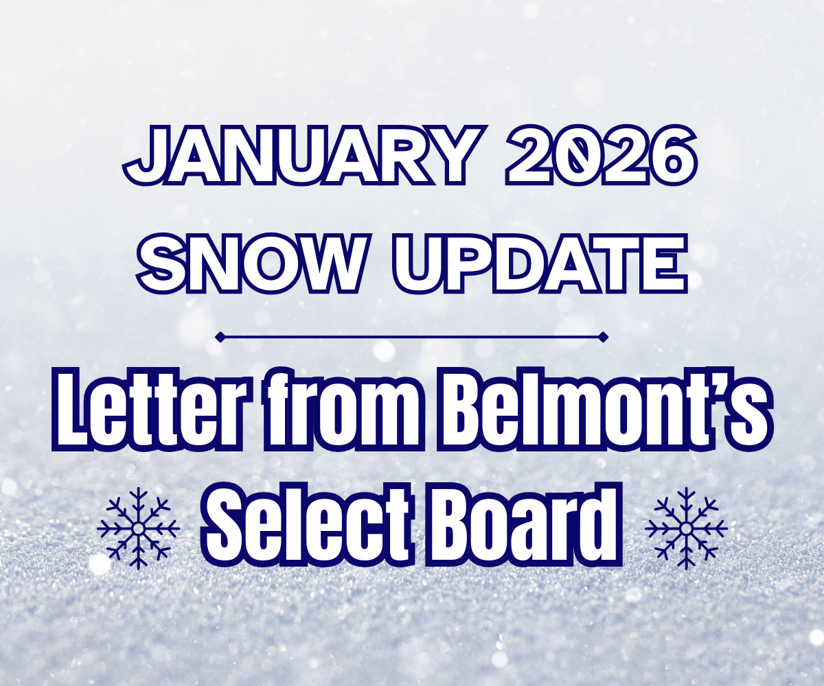 Jan 2026 Snow Update Letter from SB