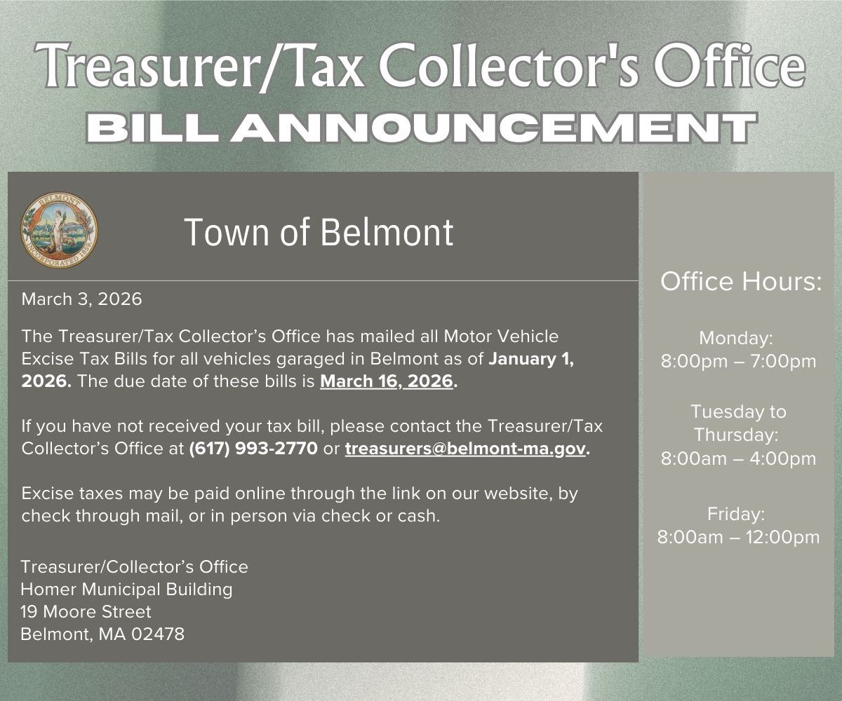 FY2026 Bill Announcement