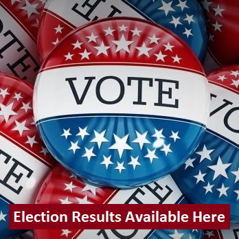 Election Results text over Vote buttons