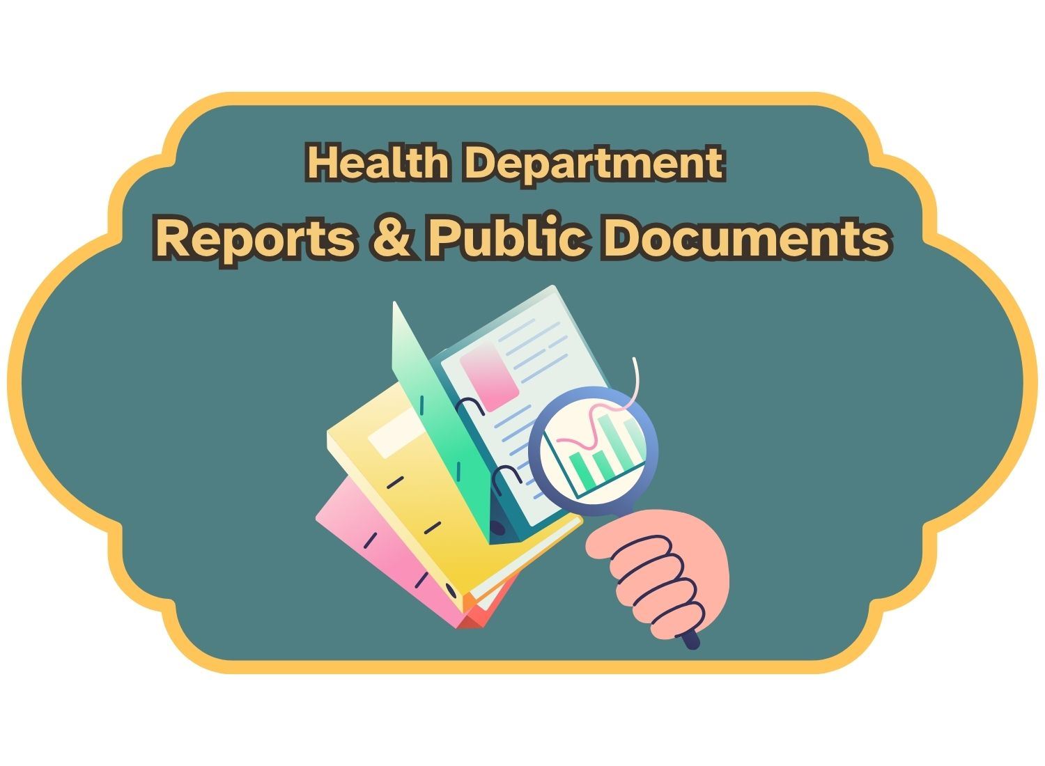 Health Department Reports and Public Documents - Homepage Graphic -Transparent Background